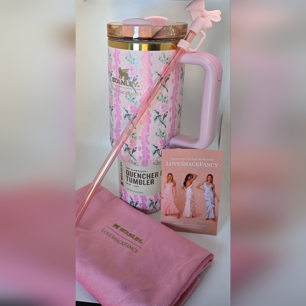 Stanley x LoveShackFancy Floral Quencher Tumbler